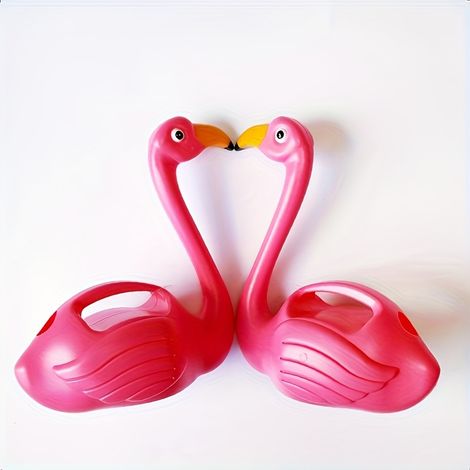 Filiyano-Lot de 2 arrosoirs flamant rose de 1,5 L, vaporisateur pour fleurs, arrosoir de rebord de fenêtre, vaporisateur décoratif pour jardin [YJD] (1/5)