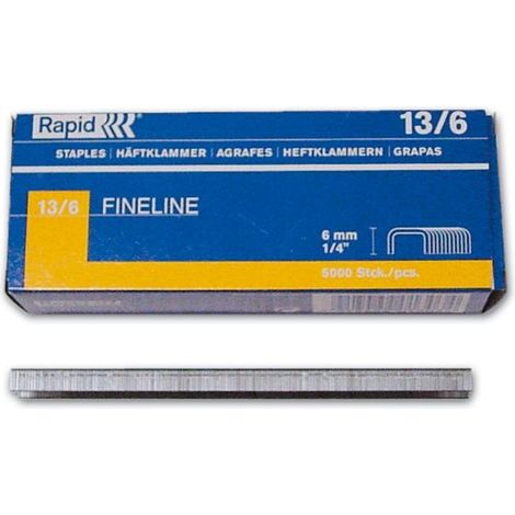 Punti Fissatrice Sr 13/8 per modelli RAPID 13/19/23/33 conf. 5000 (1/2)