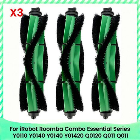 Lot de 3 brosses rotatives pour iRobot Roomba Combo Essential Series (1/5)