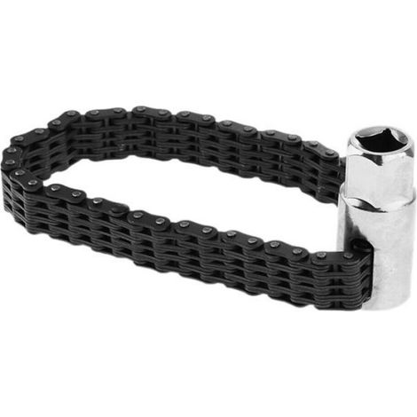 Cle a Filtre a Huil: Clé Filtre à Huile de Type à Chaîne, Réglable Filtre Huile Clé à Filtre à Huile à Chaîne Adaptée (1/3)