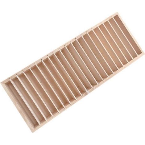 Hölzerner Präsentationsständer für Haarbänder, Haaraccessoires, Ketten und Armbänder.