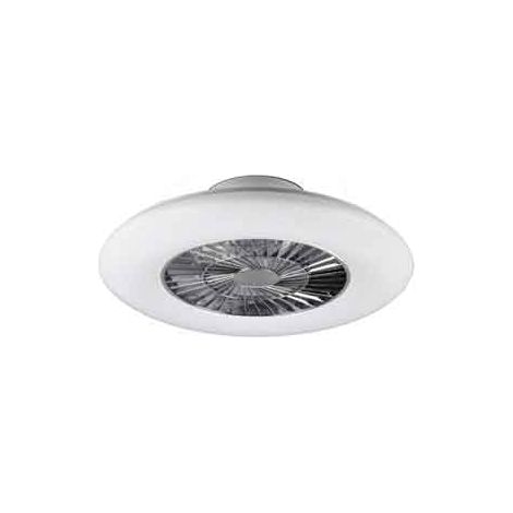 VENTILATORE E PLAFONIERA A SOFFITTO CON DIFFUSORE 'VISBY' Ø 59 cm - 39,6 Watt, 3900lm
