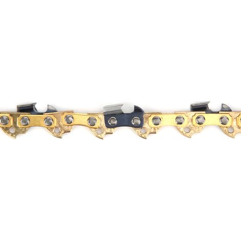 59-gliedrige Goldkette, 40 cm (16 Zoll) lange Kettensägenkette. (1/5)