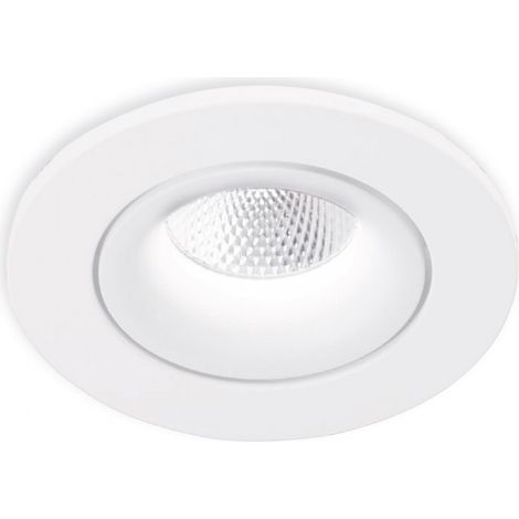 Faretto incasso led gea led orientabile aran gfa1042c bianco lampada soffitto moderna