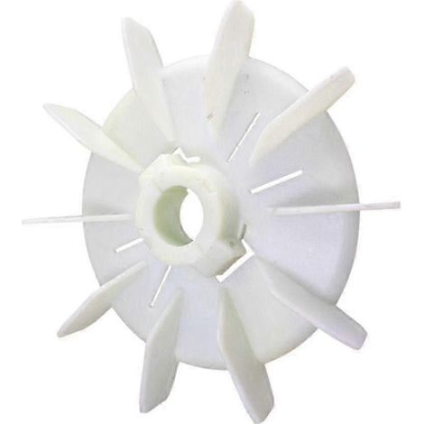 Pale de ventilateur moteur en plastique haute température - Ventilateur de refroidissement durable pour accessoires moteur YT80 (1/5)