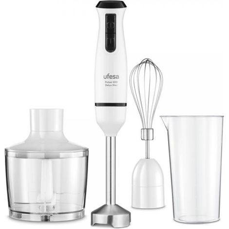 Ufesa Pulsar 600 DMAX frullatore bianco e nero 600W (1/3)