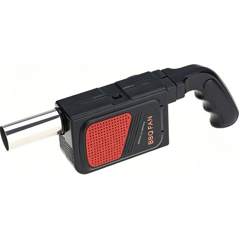Soufflet allume-feu électrique – Sans fil – Chauffage rapide – Vent maîtrisé – Pour barbecue, camping, foyer – Batterie rechargeable – Propre (1/4)