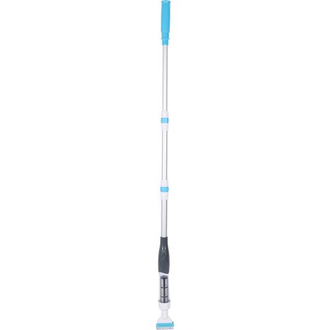 Aspirateur de piscine manuel télescopique léger à forte aspiration sans fil (1/5)