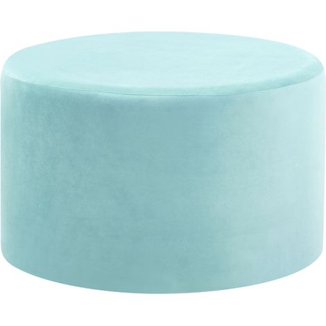 Pouf MILLEN Samtstoff Mintgrün