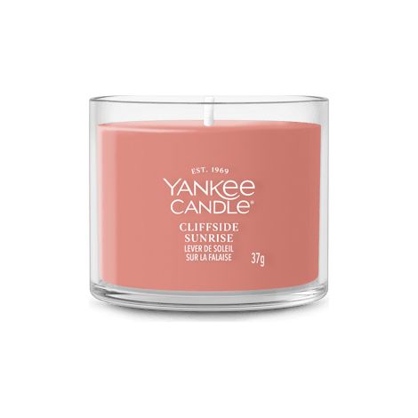 Candela Votiva Cliffside Sunrise 97g Arancione Yankee Candle