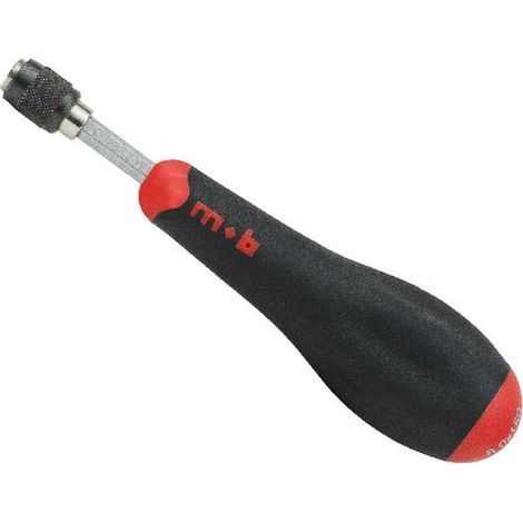 Tournevis porte-embout à verrouillage 1/4" – Système Autolock magnétique – Manche bimatière REDGRIP – MOB (1/3)