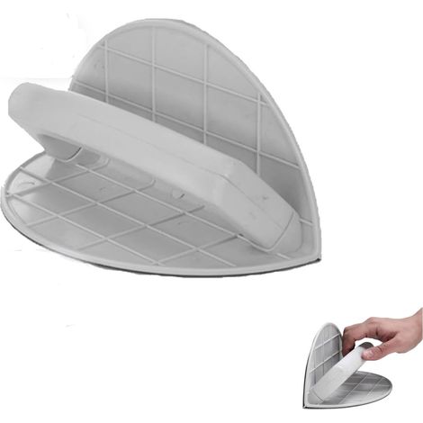 Outil de ponçage d'angle semi-circulaire multifonctionnel, kit de ponceuse auto-adhésive à main, polissage pour mur, coin pour bois, métal, coin