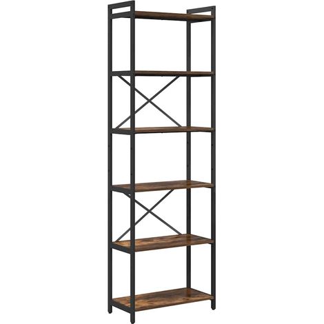 Étagère Chêne fumé 60 x 30 x 189,5 cm Bois d'ingénierie (1/5)