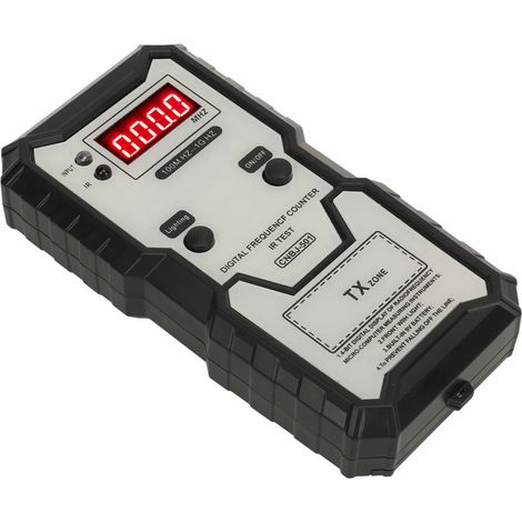 Infrarot-Frequenztester für Fernbedienungen, 100 MHz bis 1 GHz, hohe Genauigkeit, Digitalanzeige, Autoschlüssel und Fernbedienung. (1/5)