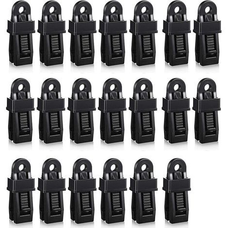 Crocodile Mouth Multipurpose Tarp Clip Secures the clamp with a solid locking handle Trap Clamp Camping Clamp Tighten the locking handle for tent (1/5)