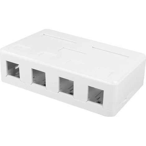 Caja de derivación act fa6031 montaje pared 11x5x16 cm blanca (1/3)