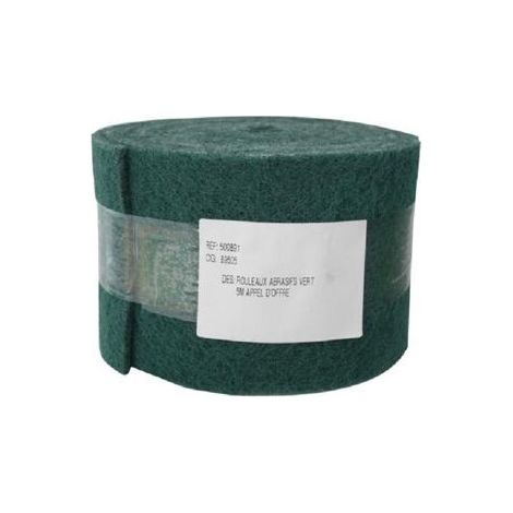 Rouleau tampon abrasif vert 5 m