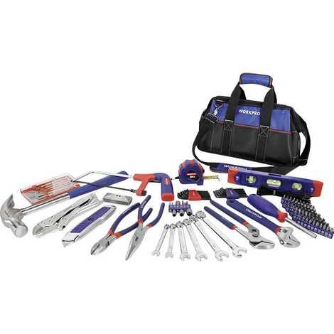 Jeu D'outils Domestiques Workpro Kit Complet 156 Pièces Pour La Maison - Workpro (1/4)