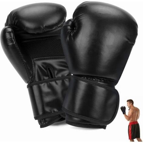 Boxhandschuhe für Männer und Frauen – professionelle MMA- und Muay-Thai-Handschuhe mit Polsterung und Klettverschluss für Training und Wettkampf