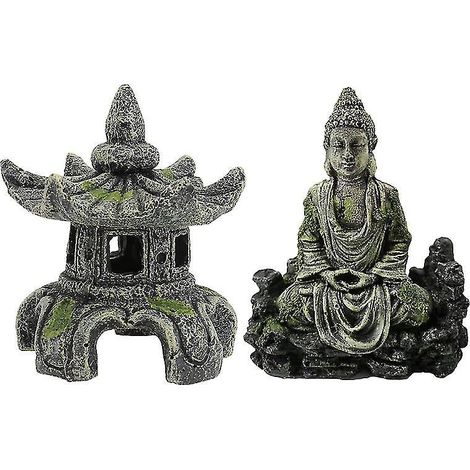 2 statues de Bouddha (1/3)