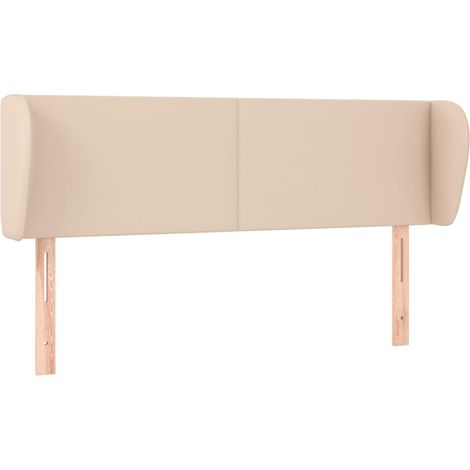 Maison Exclusive - Kopfteil mit Ohren Cappuccino-Braun 147x23x78/
