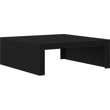 Maison Exclusive - Couchtisch Schwarz Eichen-Optik 100 x 100 x 35