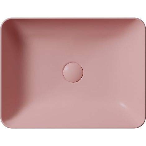 SAND/NUBES vasque à poser en céramique 50x38cm, blush mat