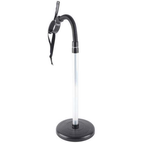 Ciel-Support pour sèche-cheveux avec hauteur réglable et base stable, pour femmes et animaux de compagnie, support pour sèche-cheveux, gain de place, portable (1/5)