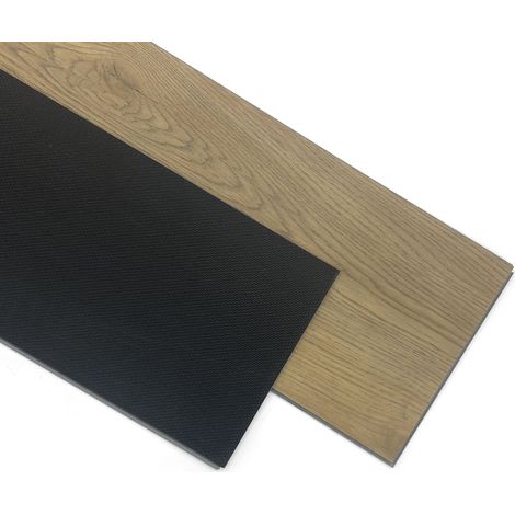 Revêtement sol SPC PVC à clic 5mm couche supérieure 0,5mm chauffage sol superficie 2554m²-Da.