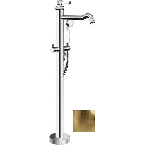 Mitigeur de baignoire sur pied VIENNA, bronze