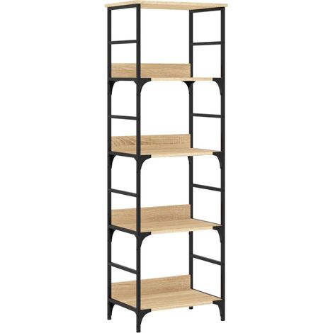 Maison Exclusive - Bücherregal Sonoma-Eiche 50x33x153 cm Holzwerk