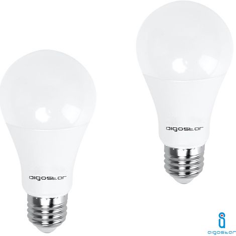 LAMPADINA LED E27 17W 6400K FREDDO A60 2 PEZZI (1/4)