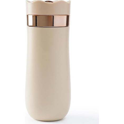 Tasse café double paroi, 320ml, inox, pour voyage et camping (1/5)