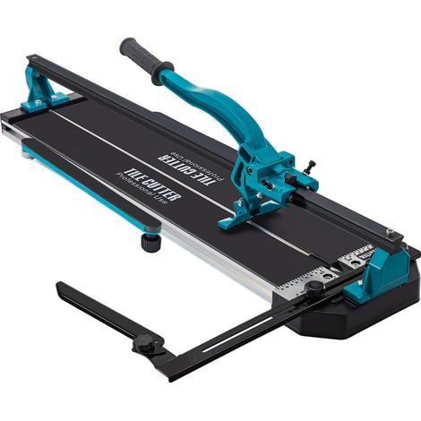 Coupe-carreaux manuel 47 pouces, rail unique double support, capacité 3/5 po, avec laser de précision pour coupe exacte de carreaux en porcelaine et céramique. (1/5)