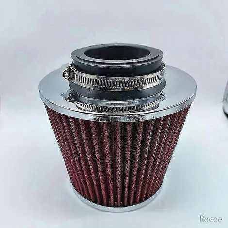 Filtre à air universel à haut débit KN 102 mm, 89 mm, 76 mm, 3, 3,5 et 4 pouces, conique, pour KN 14084-2, tête champignon (logo KN argenté 63,5). (1/5)