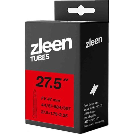 Chambres à air ZLEEN pour vélo 27,5 x 1,75-2,25 avec valve voiture
