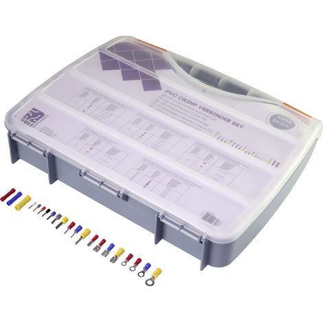 TRU COMPONENTS TC-6648520 Quetschverbinder-Sortiment    4300 St.