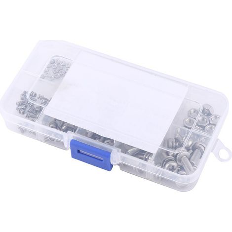Vis M2 M2.5 M3 M4 M5, Kit de vis et écrous de fixation en métal pour outil (1/5)