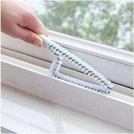 Cepillo de limpieza multiusos Xuanran Track para ventanas o puertas correderas -Crezuo