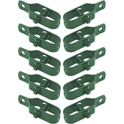 tendeurs de fil de clôture en acier galvanisé, pour clôtures en treillis métallique Vert (1/5)