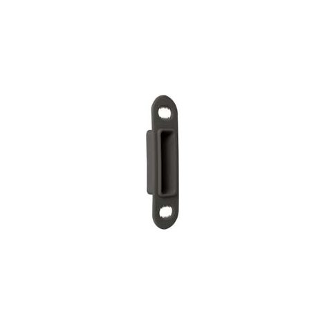 POZZETTO 709 PER CONTROPIASTRA G188 NERO OPACO- - mm.81,8x21,8 in abs - 5 pezzi BONAITI