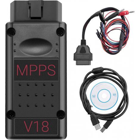 Compatible avec l'outil de diagnostic OBD2 MPPS V18 MAIN + TRICORE + MULTIBOOT V18.12.3.8 avec câble Tricore de dérivation (1/2)