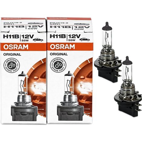 Osram Original Line H11B 64241 12V Autolampe (2 Stück) - Auto Lampe Premium E-geprüft - Versand DE (1/4)