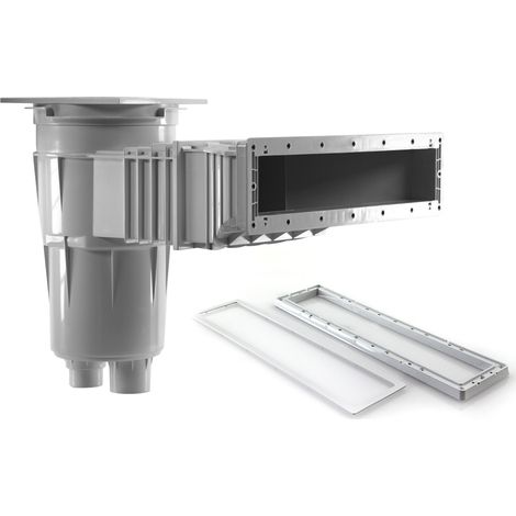 Hayward – Skimmer de piscine miroir 3139 grande meurtrière – pour béton/liner – raccordement femelle 11/2 mâle 2 – régulateur de niveau recommandé