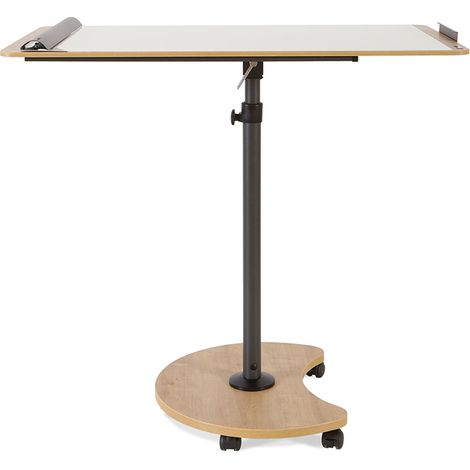Rocada Natural Flipchart / Arbeitstisch - magnetisches Whiteboard - 69x99cm
