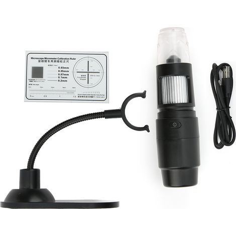Microscope électronique numérique USB Wi-Fi W03 1000X compatible Android/iOS (1/5)
