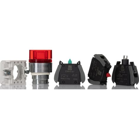 Commutateur sélectionneur RS PRO 2 positions 1NF/1NO, Vis 30mm ( Prix pour 1 )