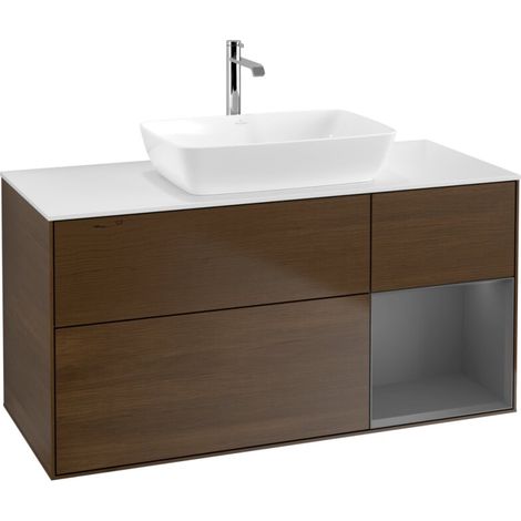 Villeroy & Boch F831GKGN Meuble sous-lavabo Finion F83 (1/2)