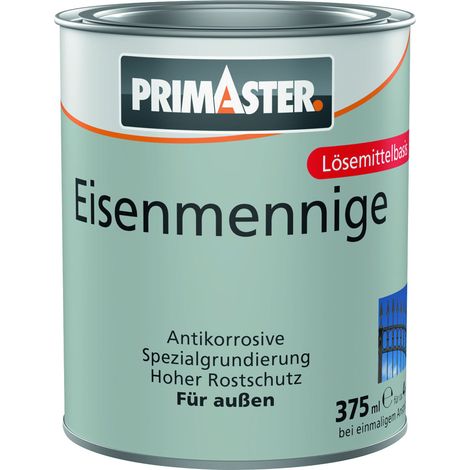 Primaster Eisenmennige rotbraun 375 ml Grundierung