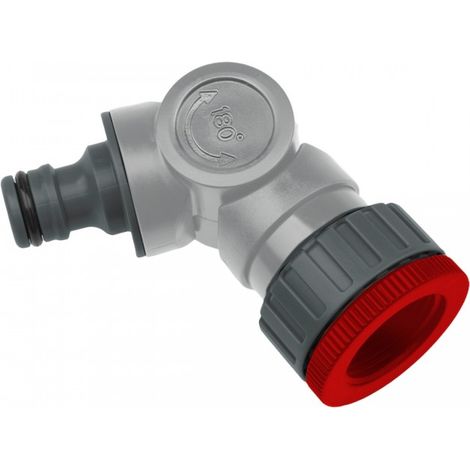 DEDRA - Raccord coudé 3/4"-1"", pivotant, 360°